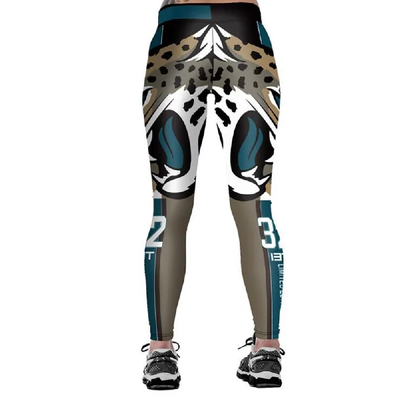 Jacksonville Jaguar 3D Print YOGA Gym Sports Leggings High Waist Fitness Pant Workout Trousers Cozy Cotton Leggings Jacksonville Jaguar 3D Print YOGA Gym Sports Leggings High Waist Fitness Pant Workout Trousers Cozy Cotton Leggings