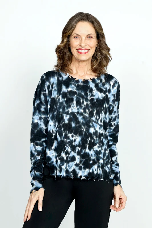 Planet Graffiti Sweater Open Front Closed Front Wrap Front