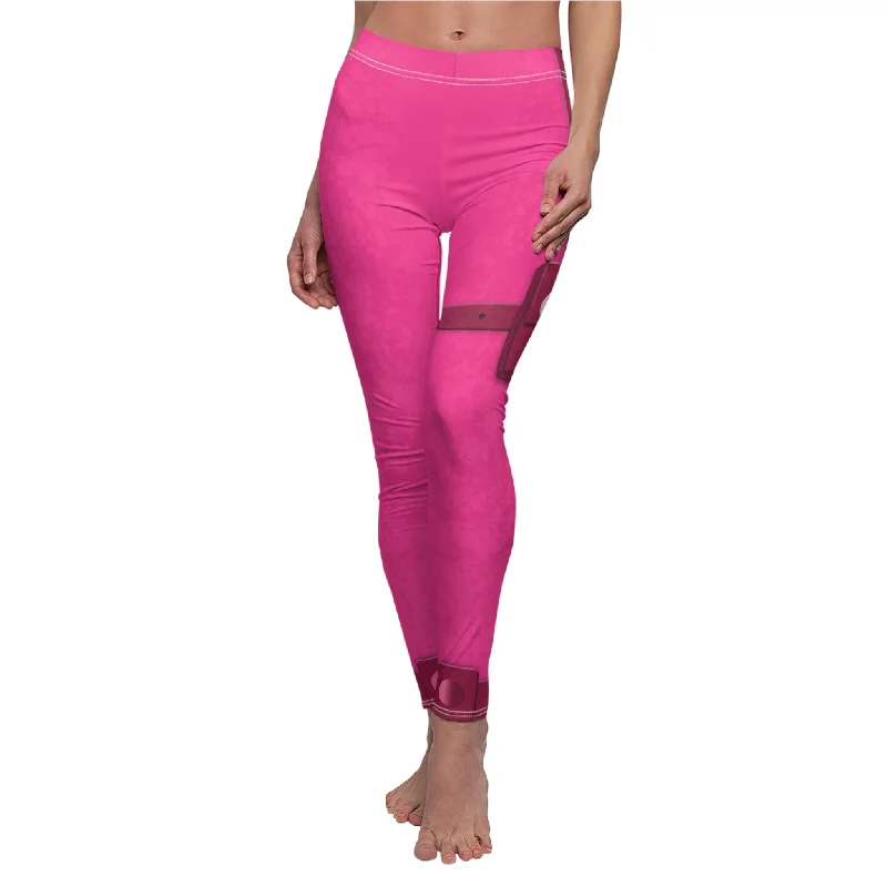 Willa Cheerleader Leggings, Zombies The Re-Animated Series Costume Chic Workout Leggings Willa Cheerleader Leggings, Zombies The Re-Animated Series Costume Chic Workout Leggings