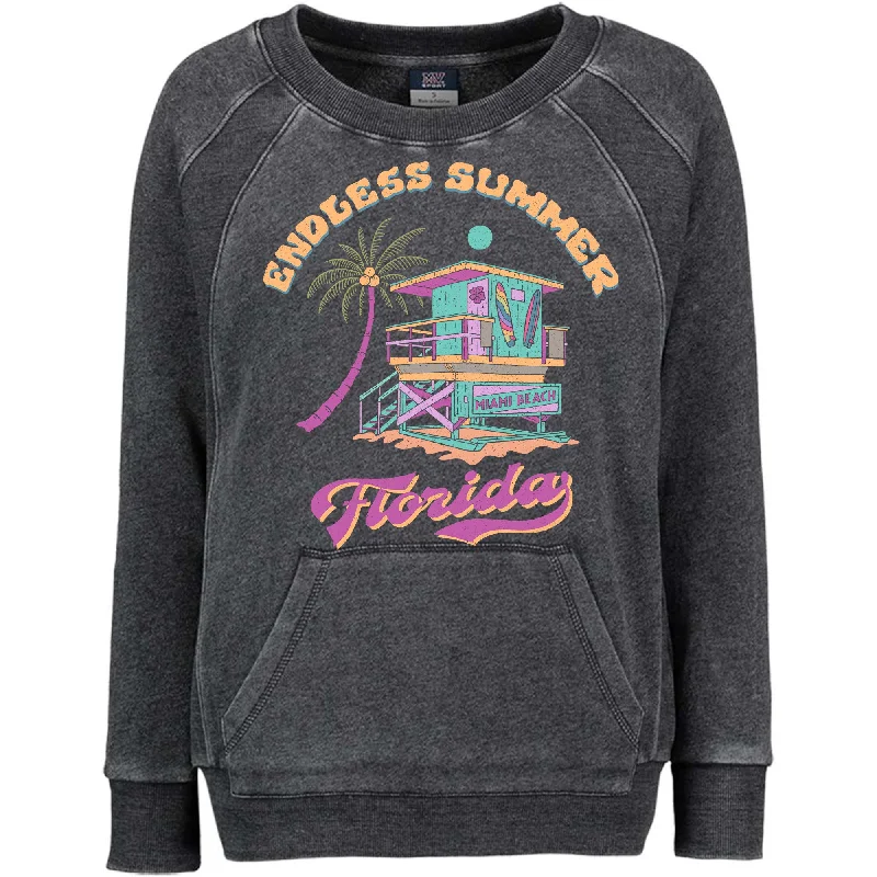 Endless Summer Florida Crewneck Sweater Lightweight Heavyweight Midweight