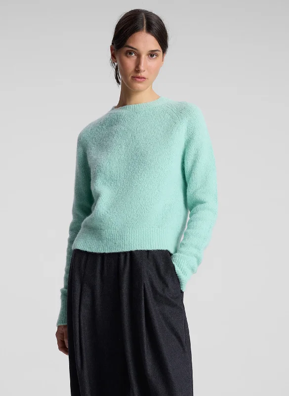 Frankie Wool Cashmere Crew Neck Sweater Oversized Loose Flowy