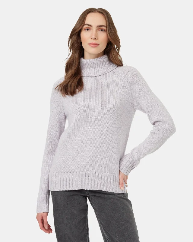 Highline Wool Turtleneck Sweater Boat Neck Shawl Collar Notched Collar