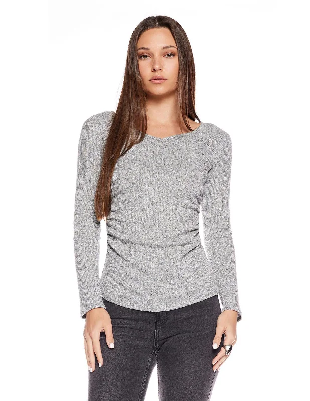 Viereck Gio Knit Sweater Solid Print Embellished