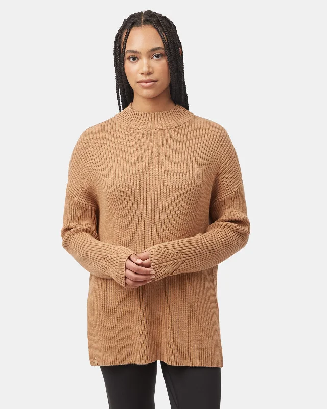 Highline Rib Tunic Sweater Lightweight Heavyweight Midweight