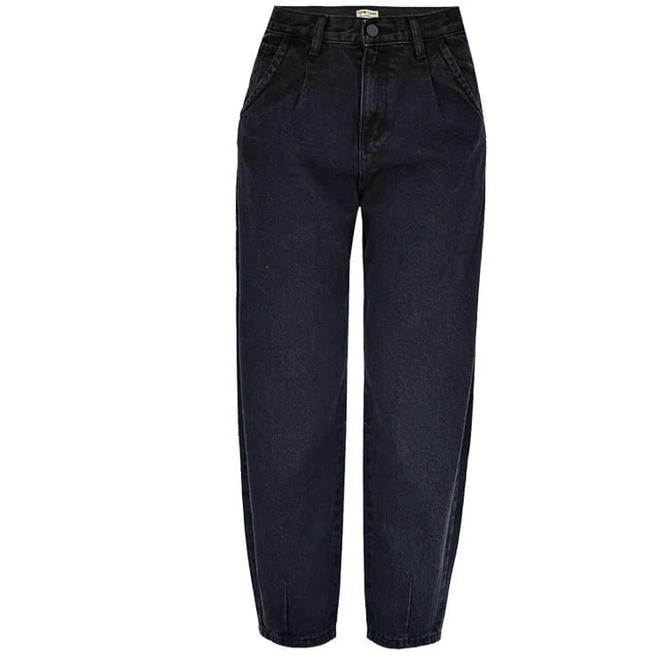 Harem Pants Fashionable Women's Jeans High Waisted Loose Jeans Trendy Layered Pocket Jeans Harem Pants Fashionable Women's Jeans High Waisted Loose Jeans Trendy Layered Pocket Jeans