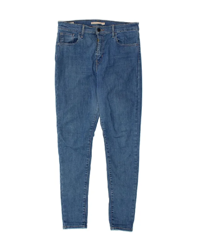 LEVI'S Womens 720 High Waist Super Skinny Jeans W30 L30 Blue Cotton Cozy Tencel Blend Denim Jeans LEVI'S Womens 720 High Waist Super Skinny Jeans W30 L30 Blue Cotton Cozy Tencel Blend Denim Jeans