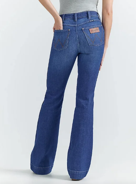 Wrangler Retro Women's Bailey High Rise Frances Trouser Jeans 112352979 Chic Vintage-Inspired Denim Jeans Wrangler Retro Women's Bailey High Rise Frances Trouser Jeans 112352979 Chic Vintage-Inspired Denim Jeans