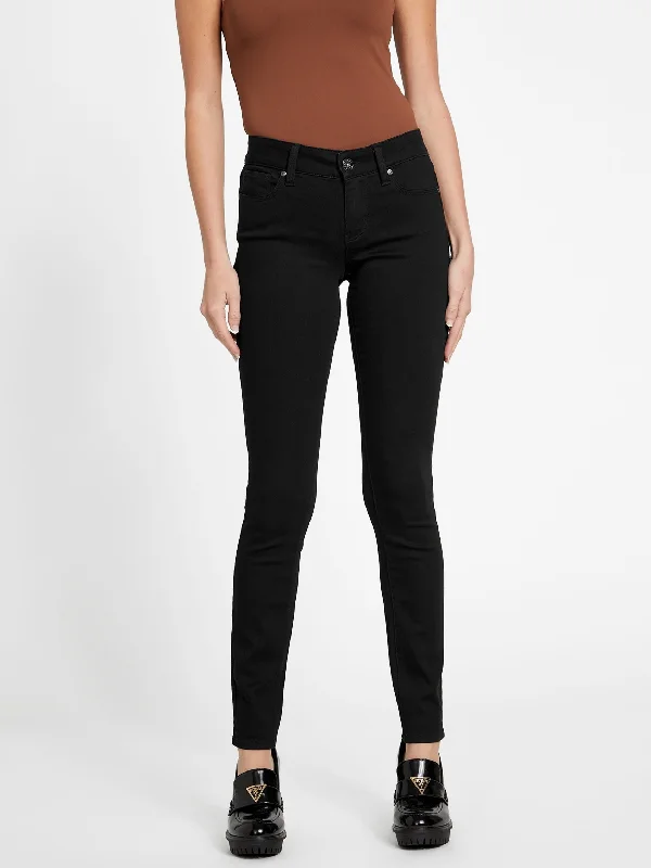 Eco Sienna Curvy Skinny Jeans Stylish Shredded Denim Jeans