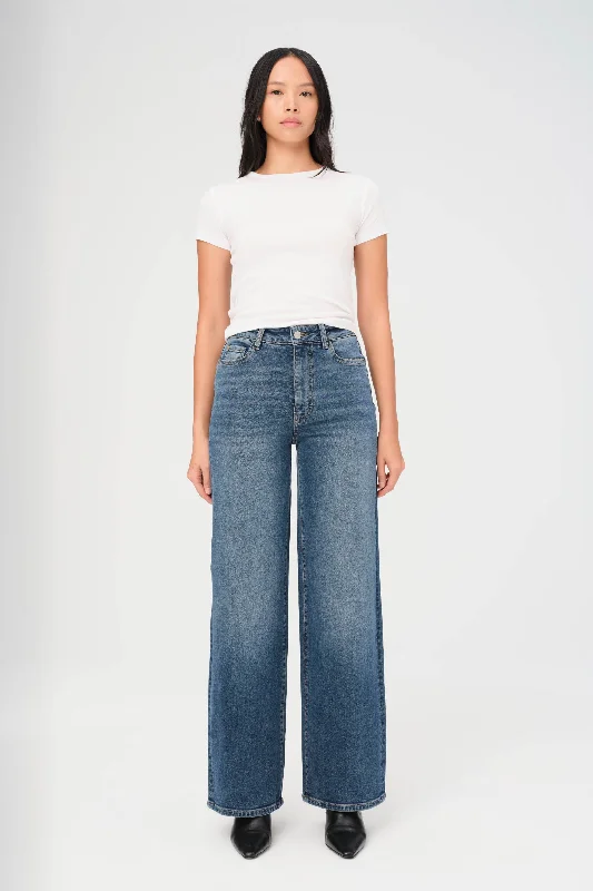 NCE - WIDE LEG JEANS | SWEET REVENGE Cozy Tencel Blend Denim Jeans